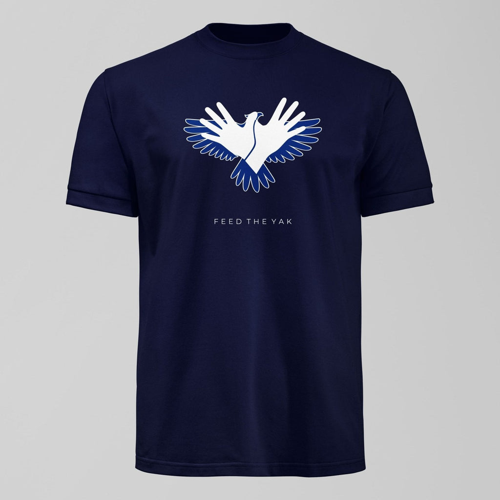 Feed The Yak T-Shirt, alternate view. An Everton fan design by Forever Everton.