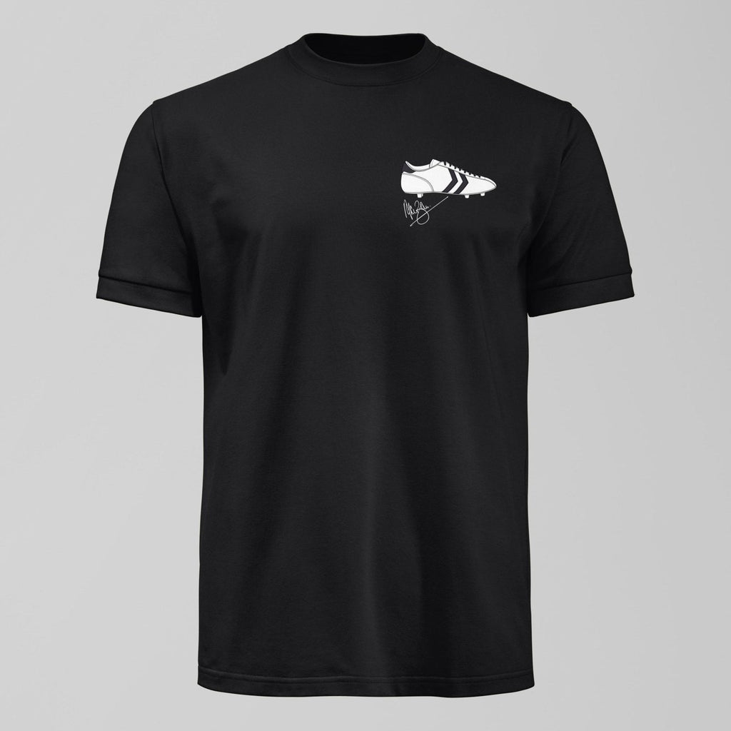 Alan Ball's Famous White Boots Small Design T-Shirt. An Everton fan design by Forever Everton.