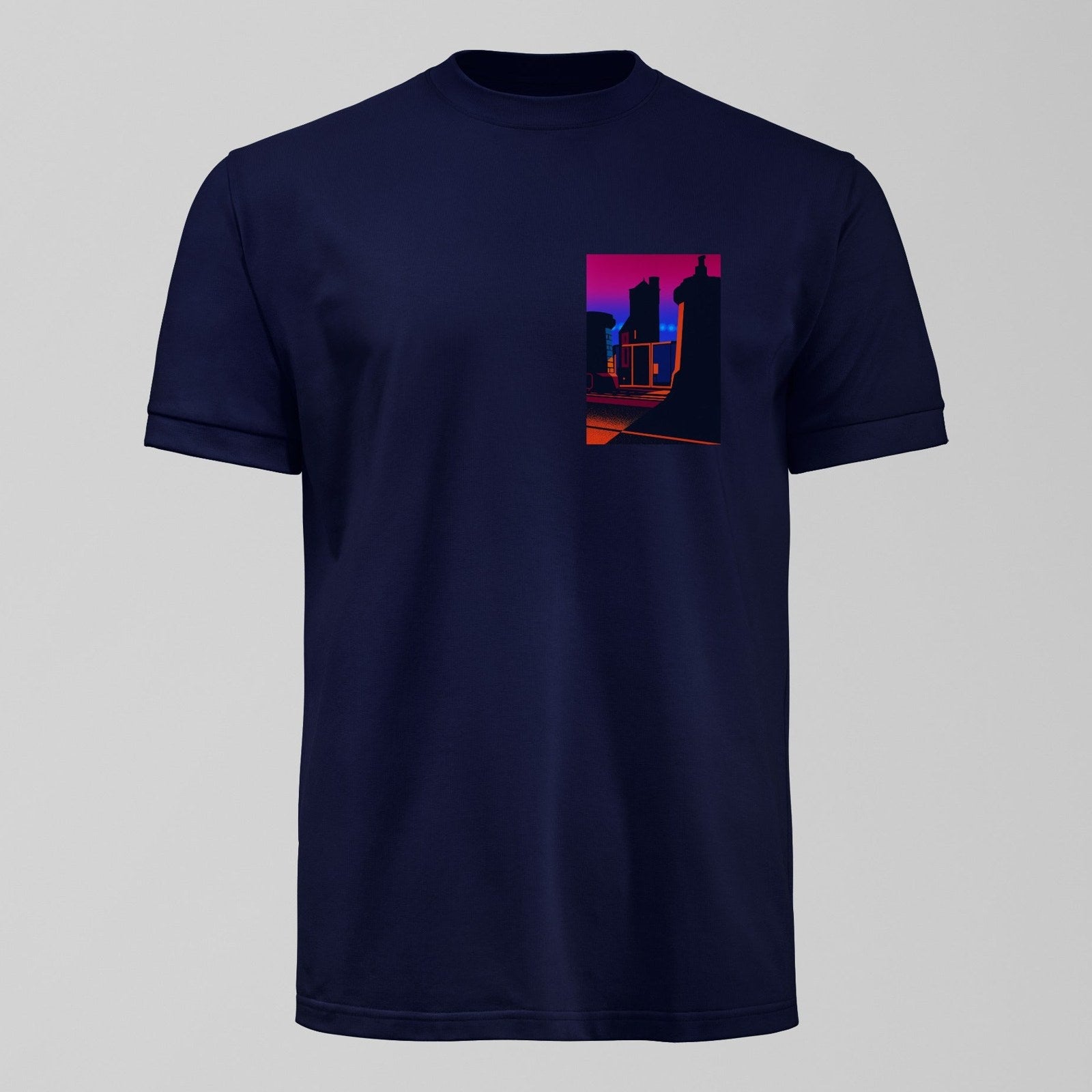 Bramley Moore at Twighlight T-Shirt, alternate view. An Everton fan design by Forever Everton.