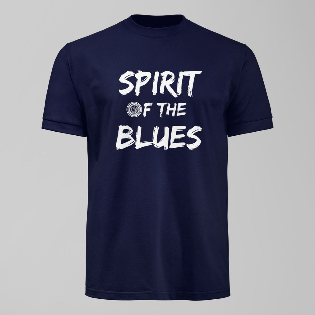 ESCEM - Spirit Dark T-Shirt, alternate view. An Everton fan design by Forever Everton.