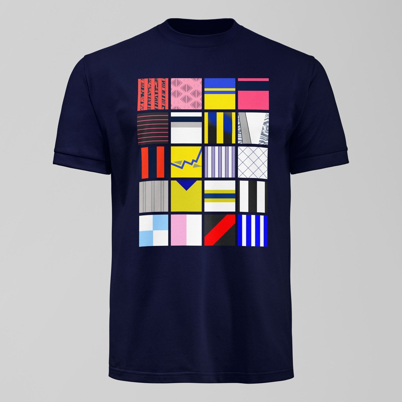 Everton Simple Away Squares T-Shirt
