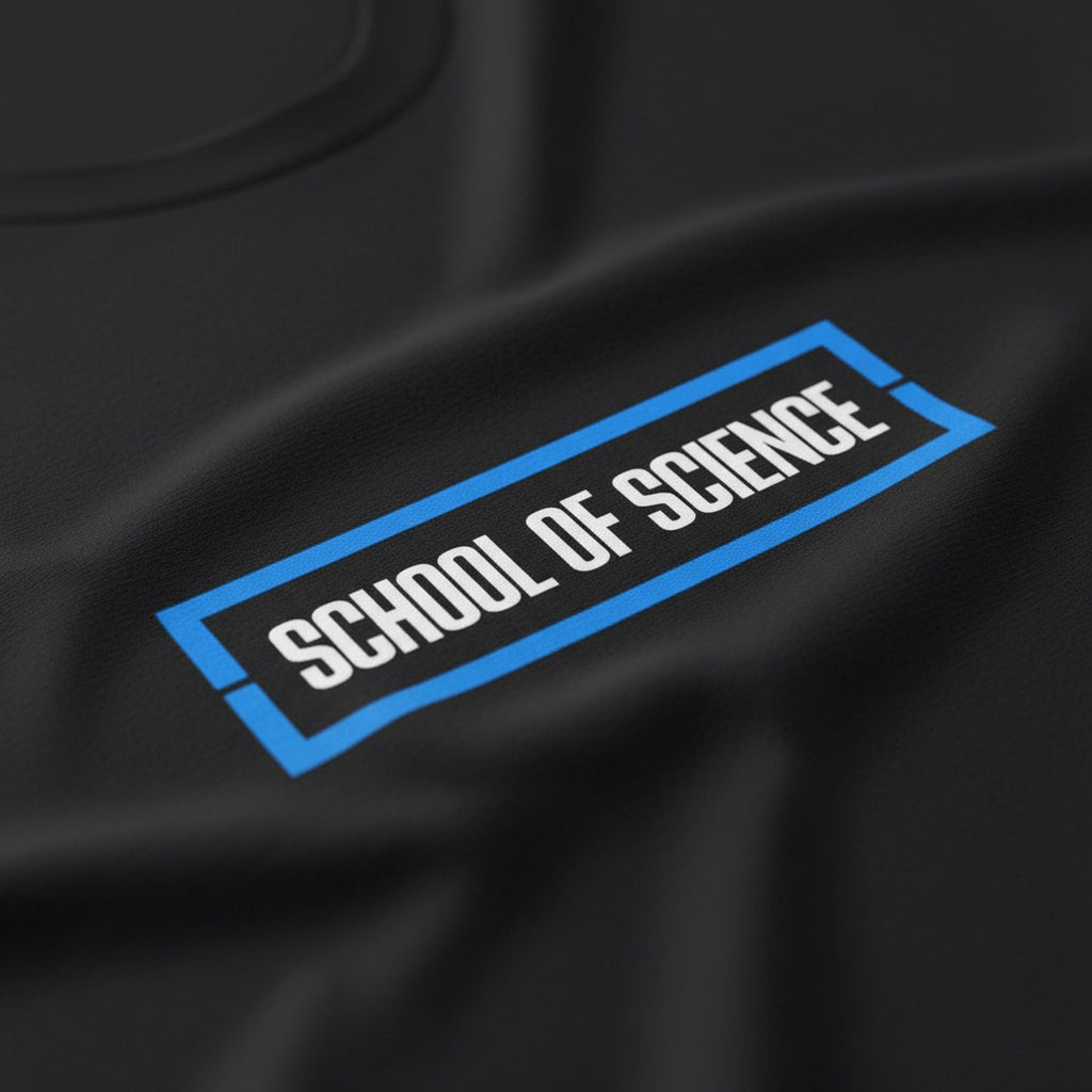 Print close-up on premium cotton. School Of Science T-Shirt. Forever Everton.