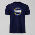 Toffees Circle T-Shirt. An Everton fan design by Forever Everton.