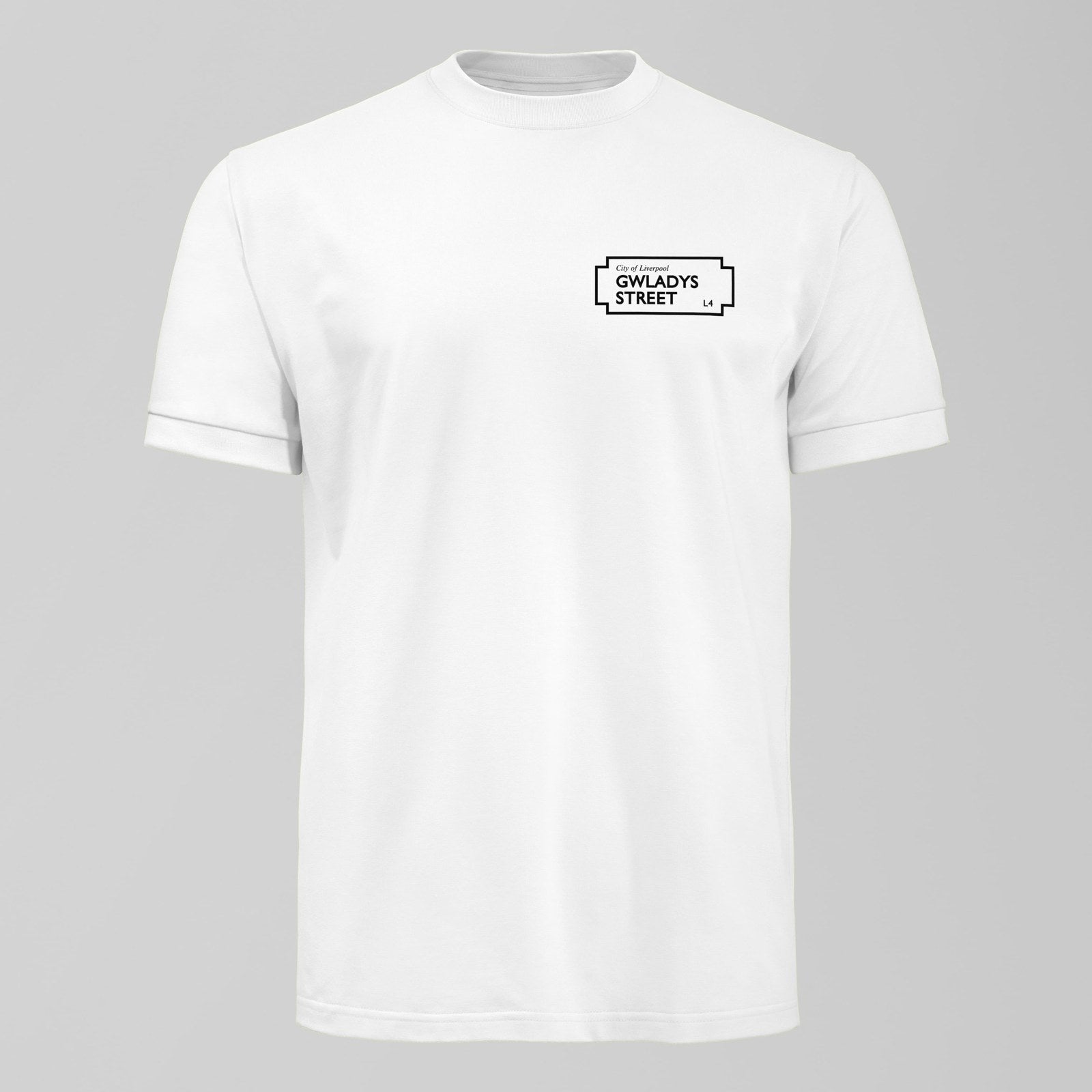 Gwladys Street Sign Small Design T-Shirt