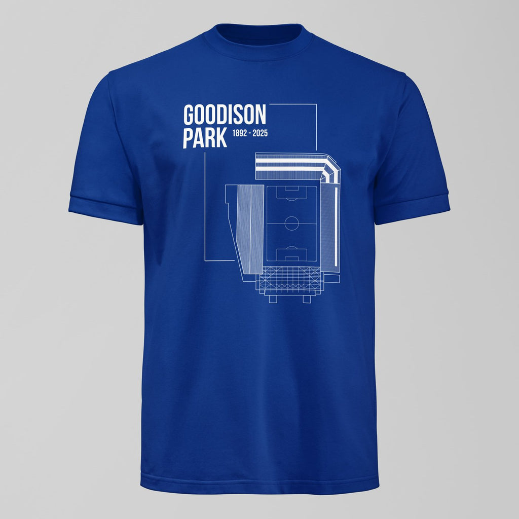 Goodison Park Blueprint T-Shirt