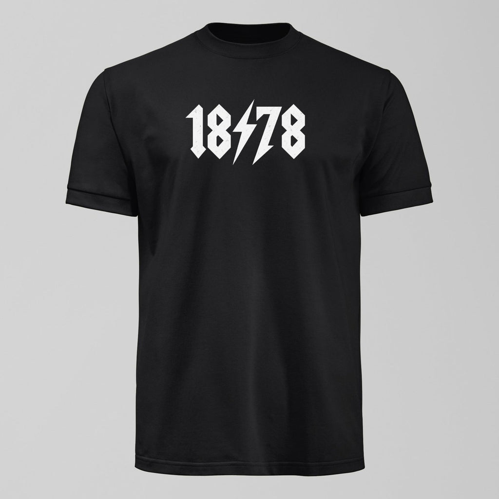 1878 Rock T-Shirt. An Everton fan design by Forever Everton.