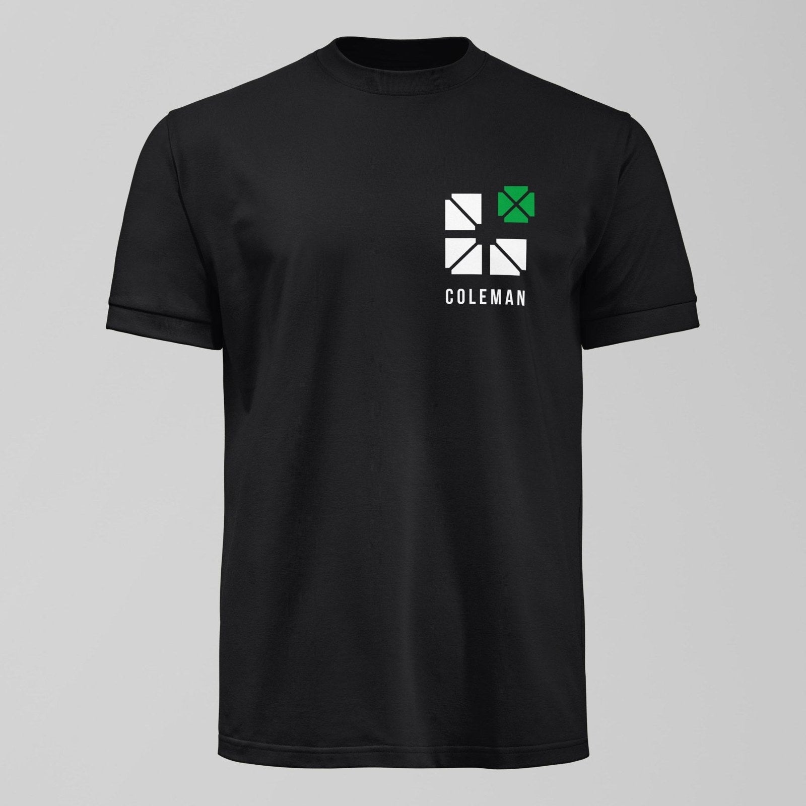 Seamus Coleman Clover Graphic T-Shirt, alternate view. An Everton fan design by Forever Everton.