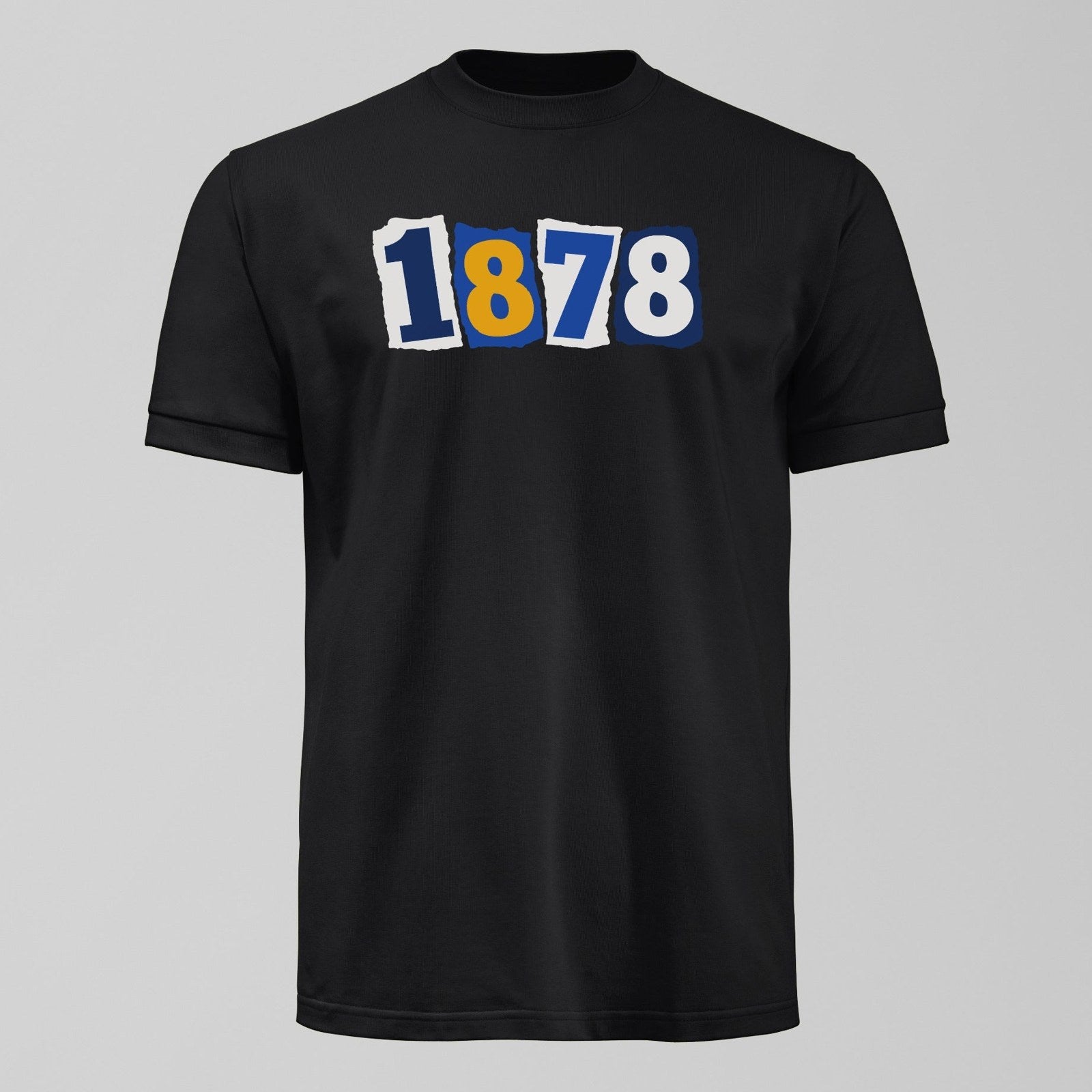 1878 Ripped T-Shirt, alternate view. An Everton fan design by Forever Everton.