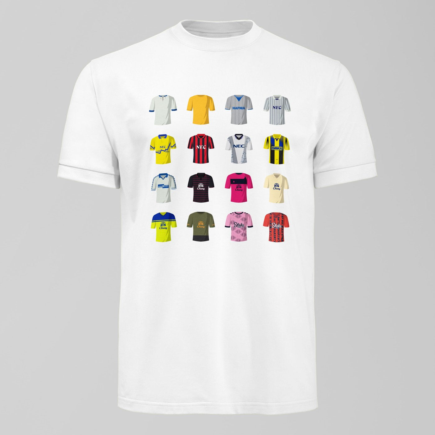 History of Everton Away Shirts T-Shirt