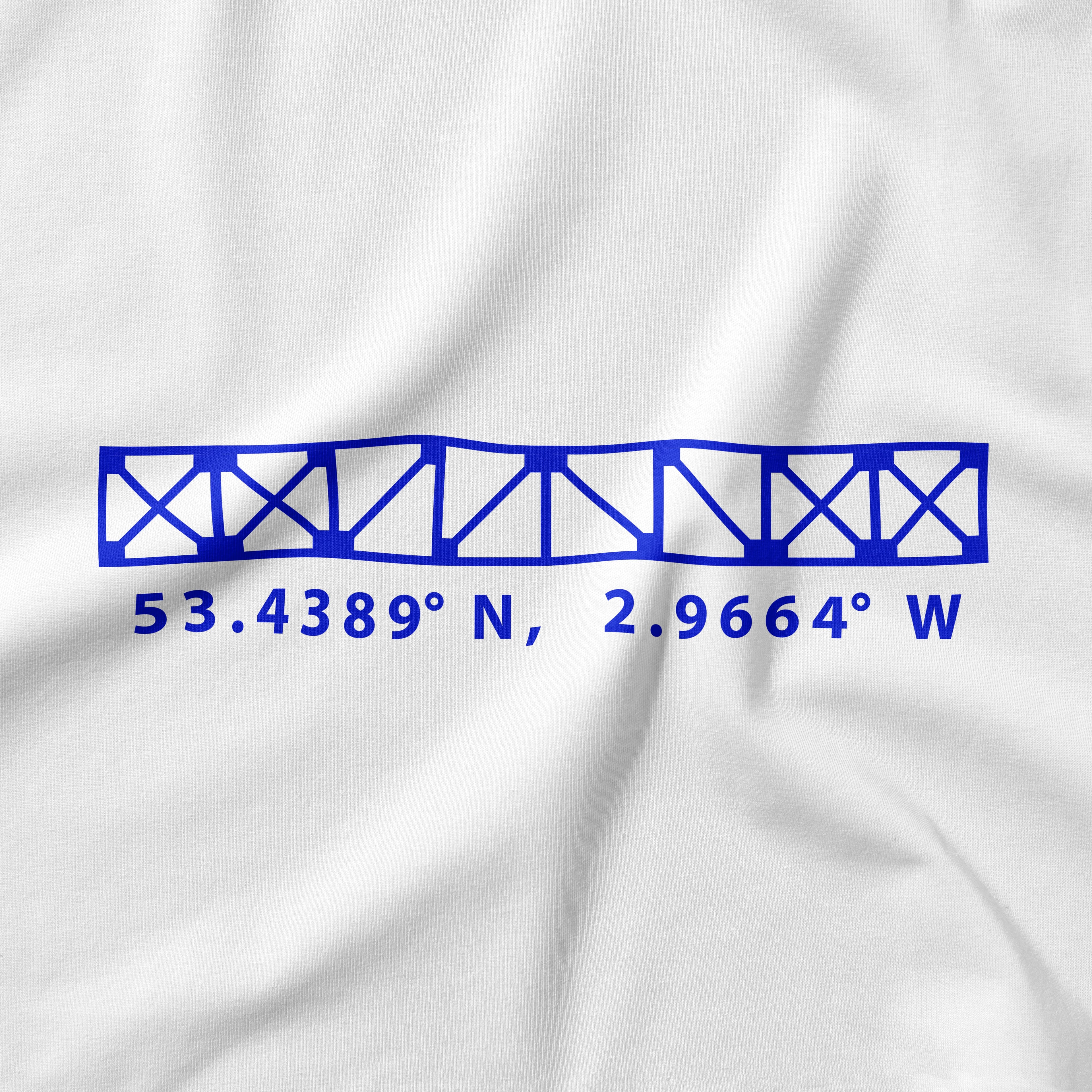 Archibald Leitch Blue Design T-Shirt