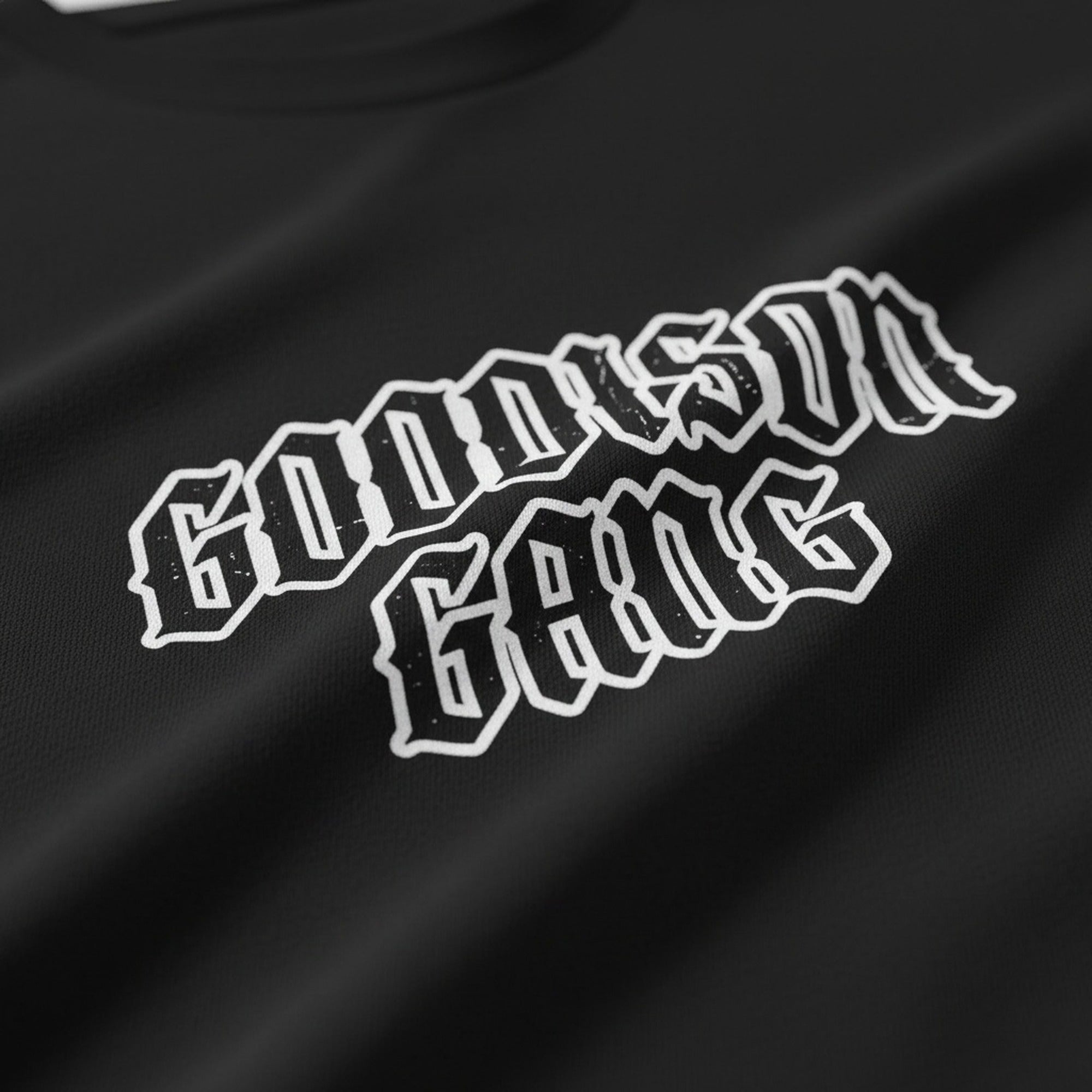 Print close-up on premium cotton. Goodison Gang T-Shirt. Forever Everton.