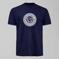ESCEM - Big Logo Dark T-Shirt, alternate view. An Everton fan design by Forever Everton.