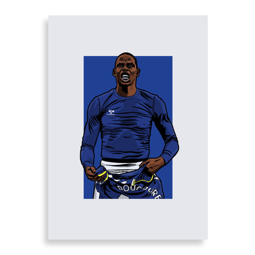 Abdoulaye Doucouré Print - Everton 21/22 - Forever Everton