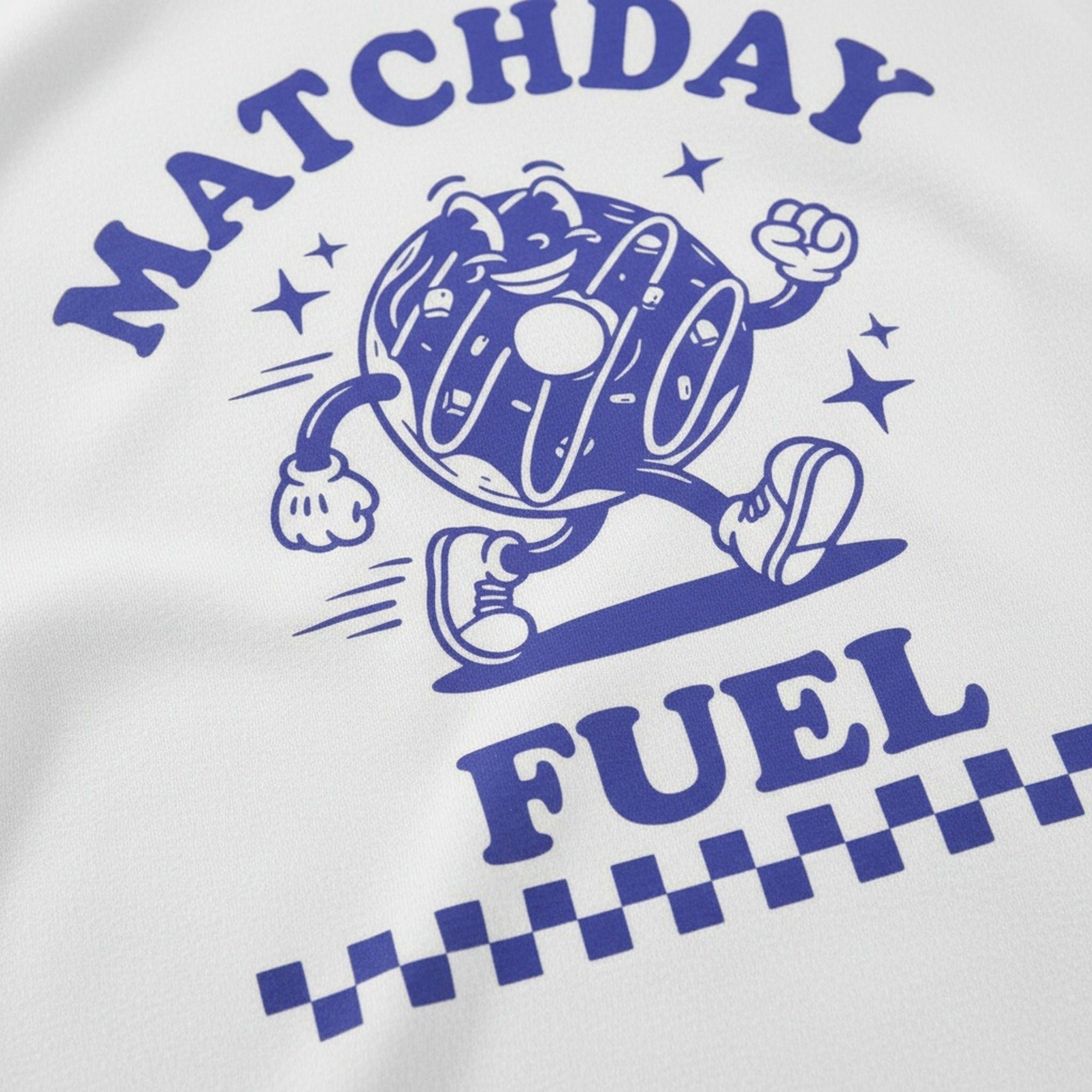 Print close-up on premium cotton. Toffee Donut Everton T-Shirt. Forever Everton.