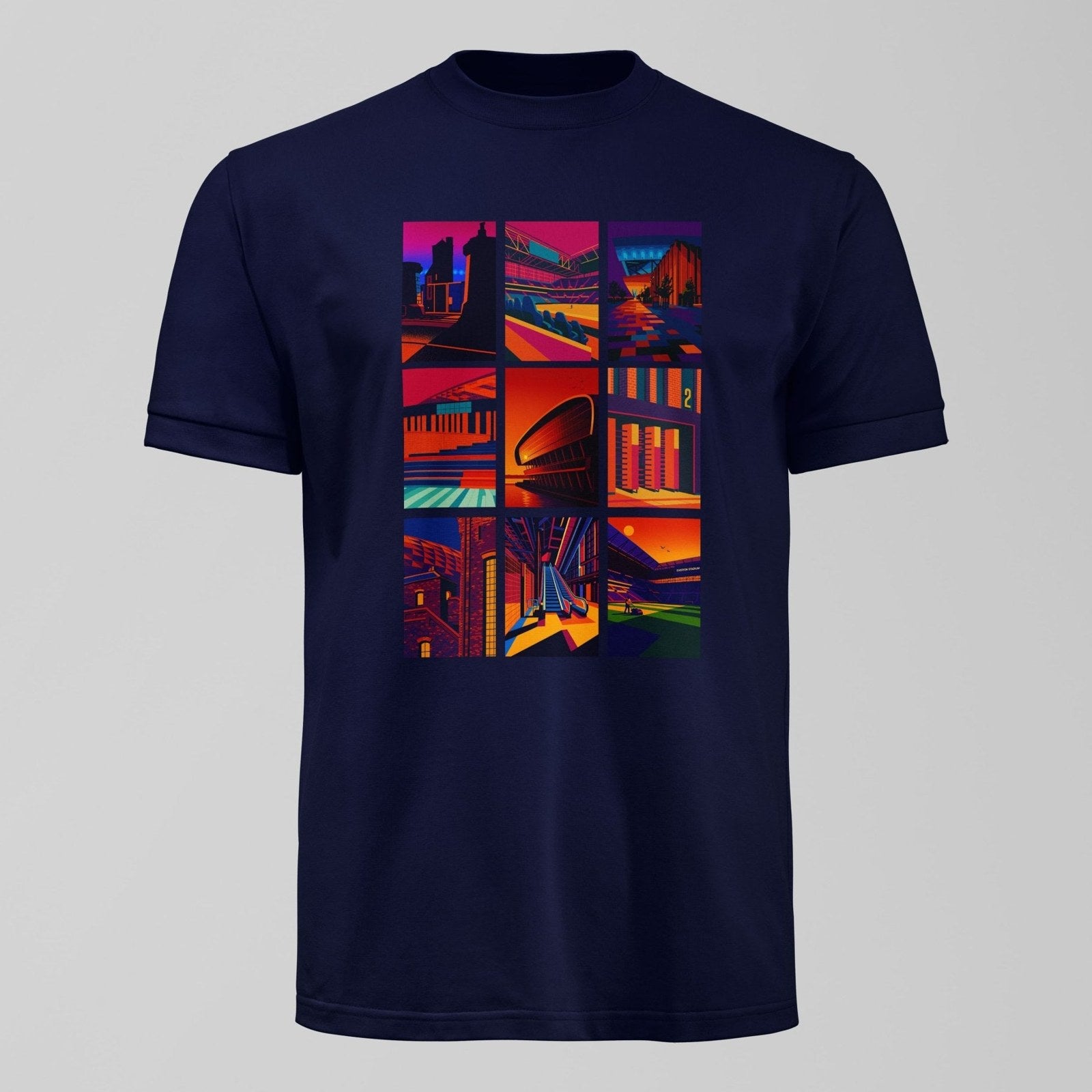 Bramley Moore Abstract Design T-Shirt