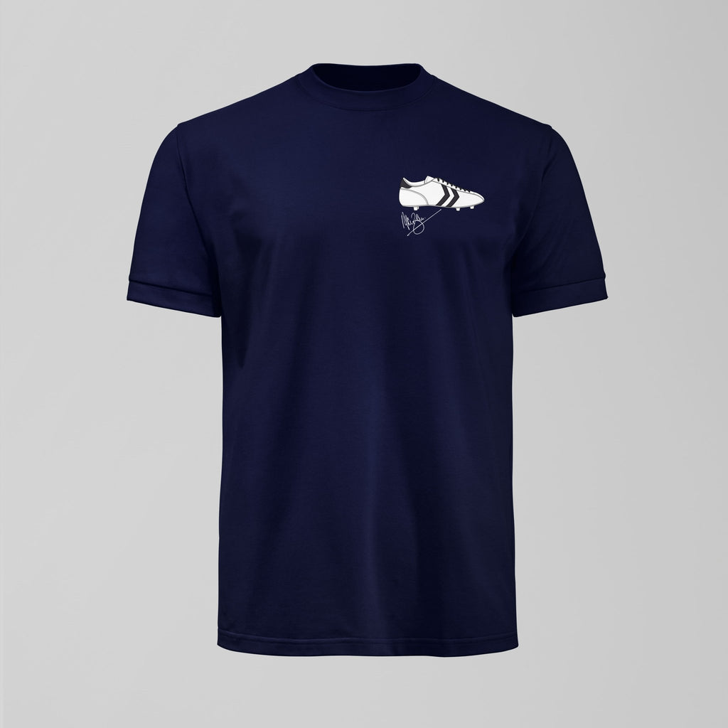 Alan Ball's Famous White Boots Small Design T-Shirt - Forever Everton
