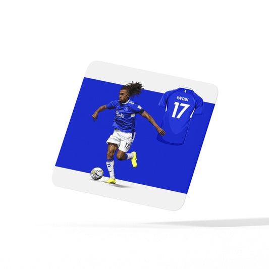 Alex Iwobi - 22/23 First XI - Coaster - Forever Everton