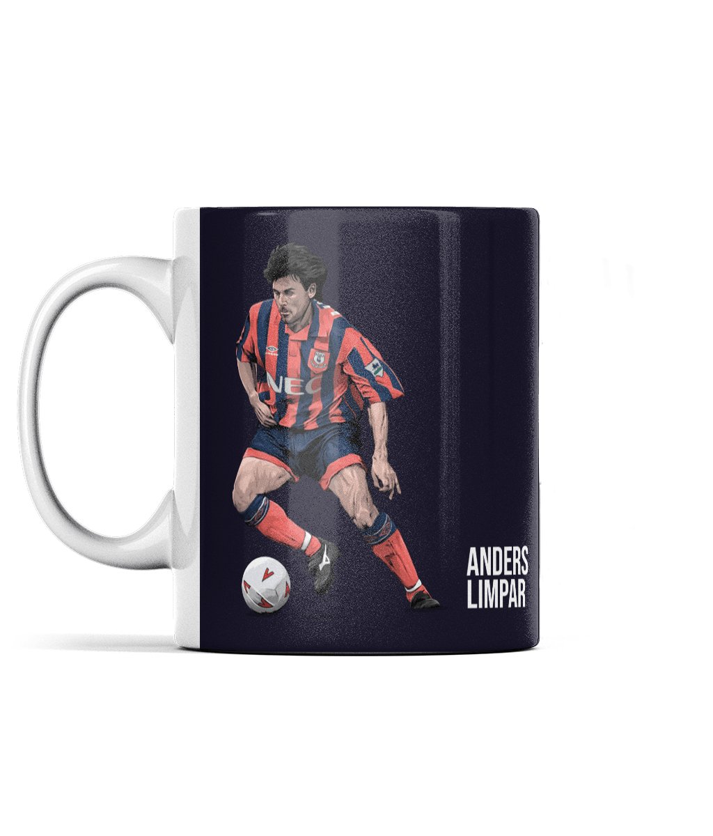 Anders Limpar Mug - The Super Swede - Forever Everton