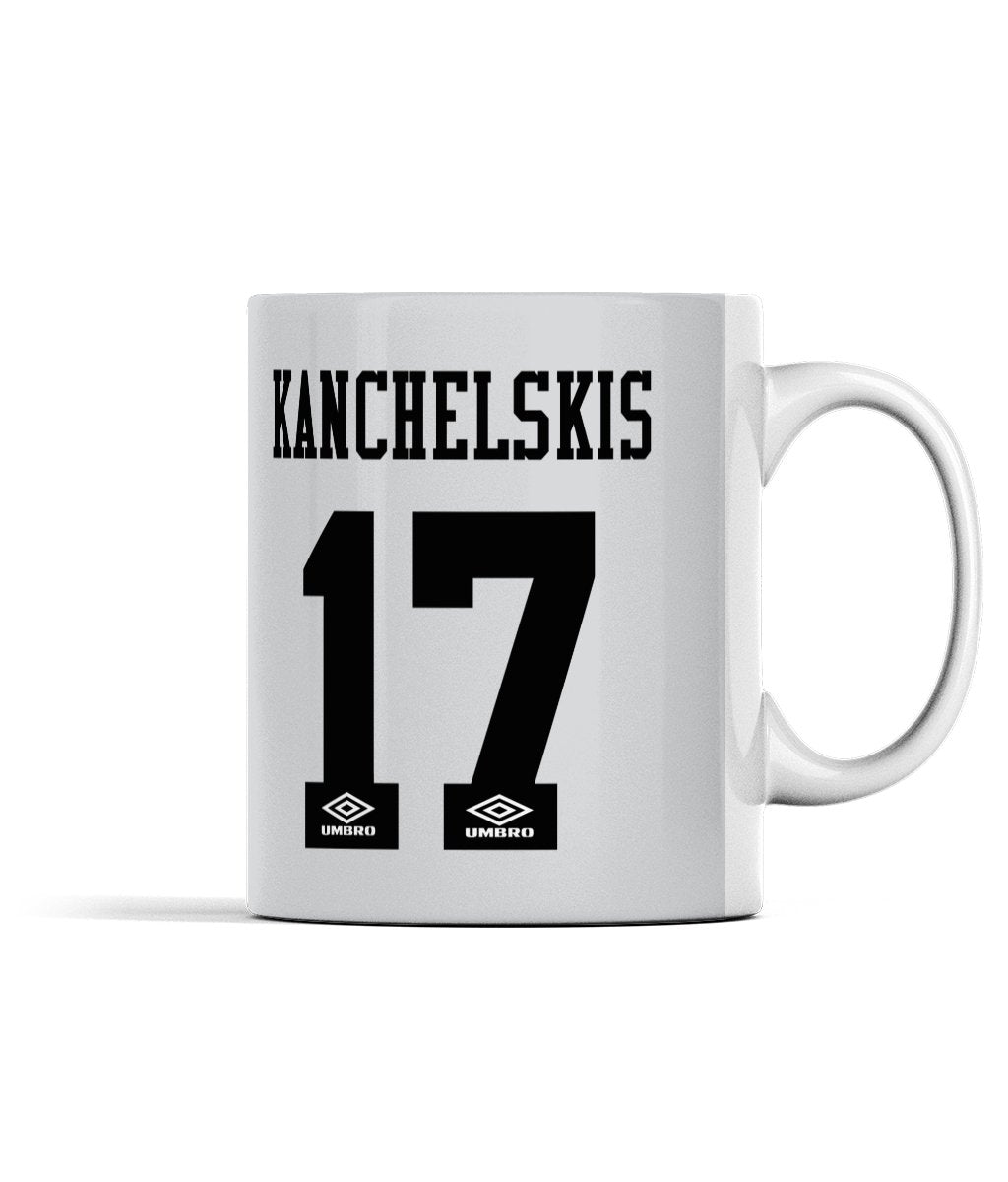 Andrei Kanchelskis - Flying Russian - Mug - Forever Everton