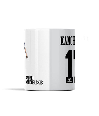 Andrei Kanchelskis - Flying Russian - Mug - Forever Everton