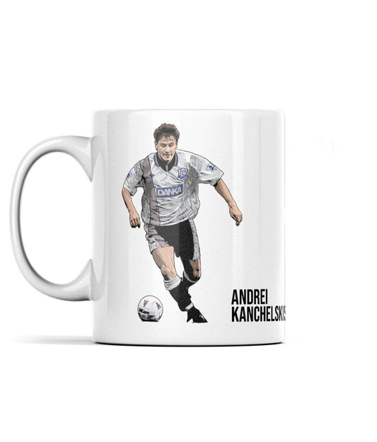 Andrei Kanchelskis - Flying Russian - Mug - Forever Everton