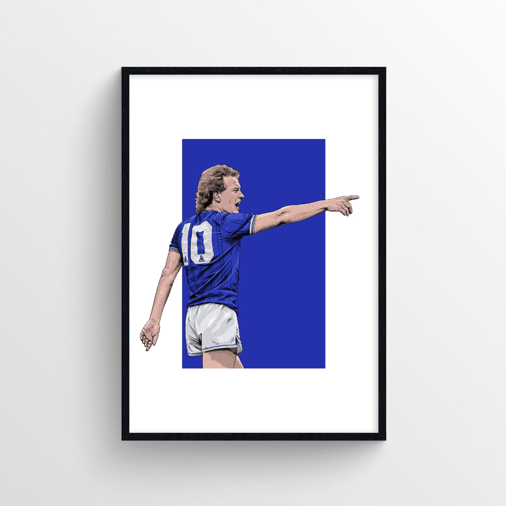 Andy Gray Print - 85 First Team - Forever Everton