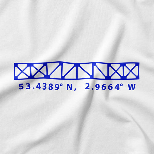 Archibald Leitch Blue Design T-Shirt - Forever Everton