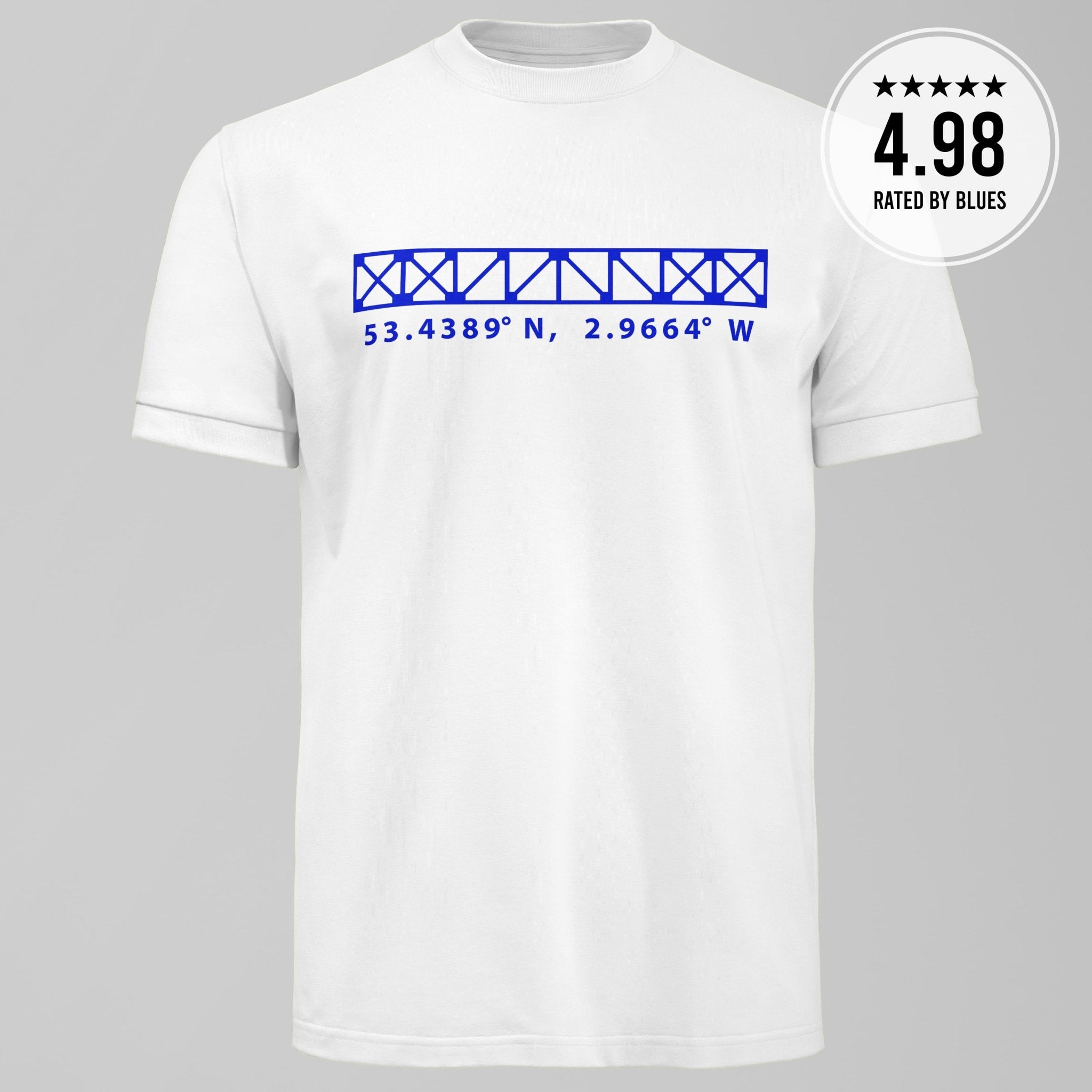 Archibald Leitch Blue Design T-Shirt - Forever Everton