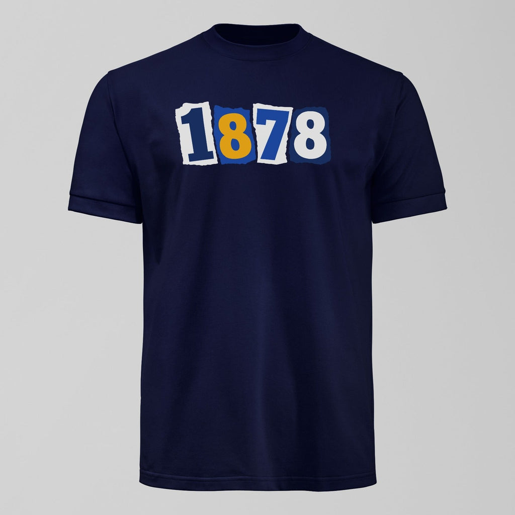 1878 Ripped T-Shirt, alternate view. An Everton fan design by Forever Everton.