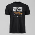 Remember The Name T-Shirt, alternate view. An Everton fan design by Forever Everton.