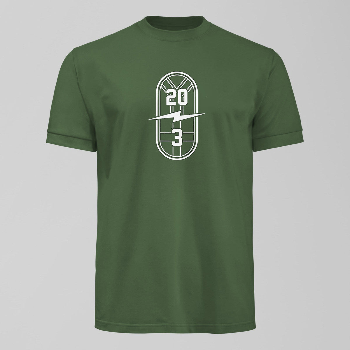 Baines and Pienaar Linkup T-Shirt in Green by Forever Everton
