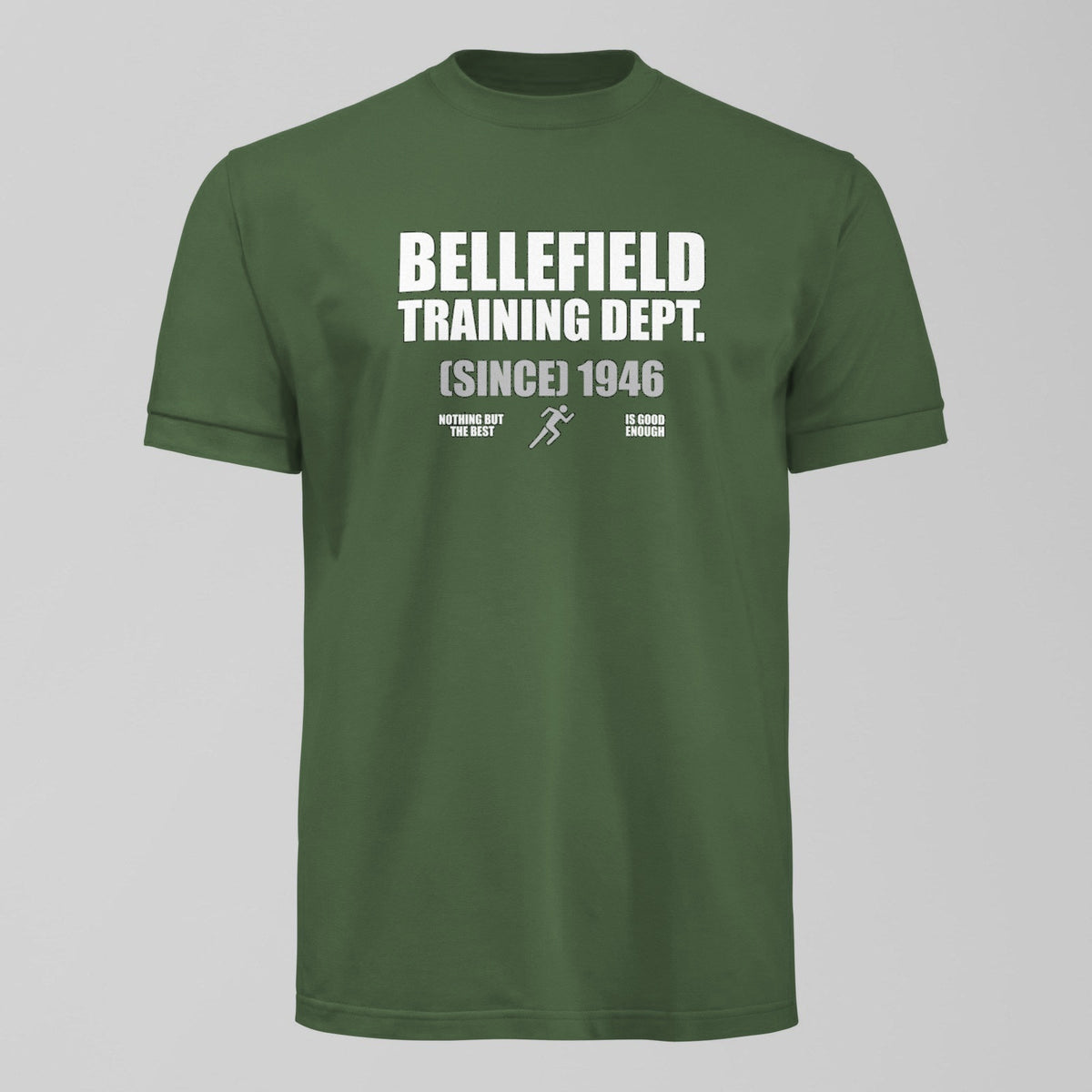 Bellefield Training Dept T-Shirt in Green by Forever Everton