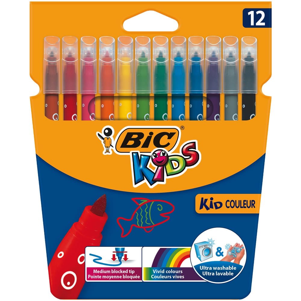 BIC Pack of 12 Cases of 12 Felt-Tip Pens - Forever Everton