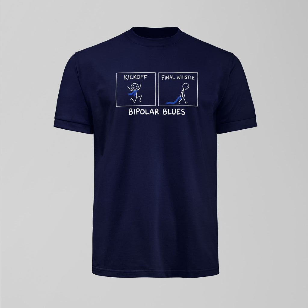 Bipolar Blues T-Shirt - Forever Everton