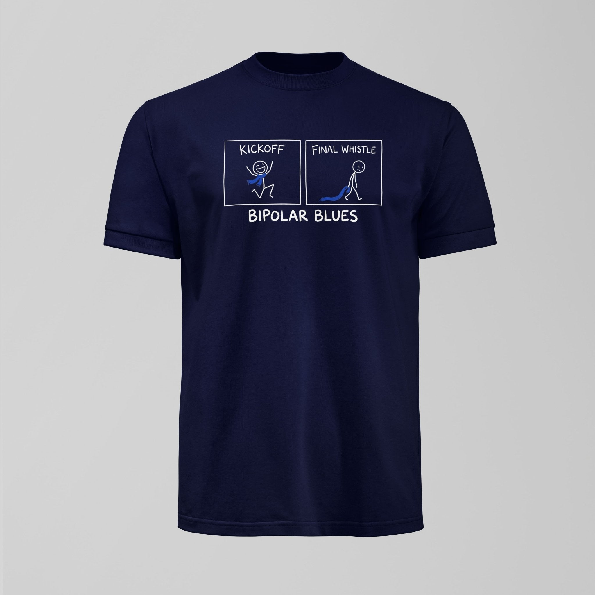 Bipolar Blues T-Shirt - Forever Everton