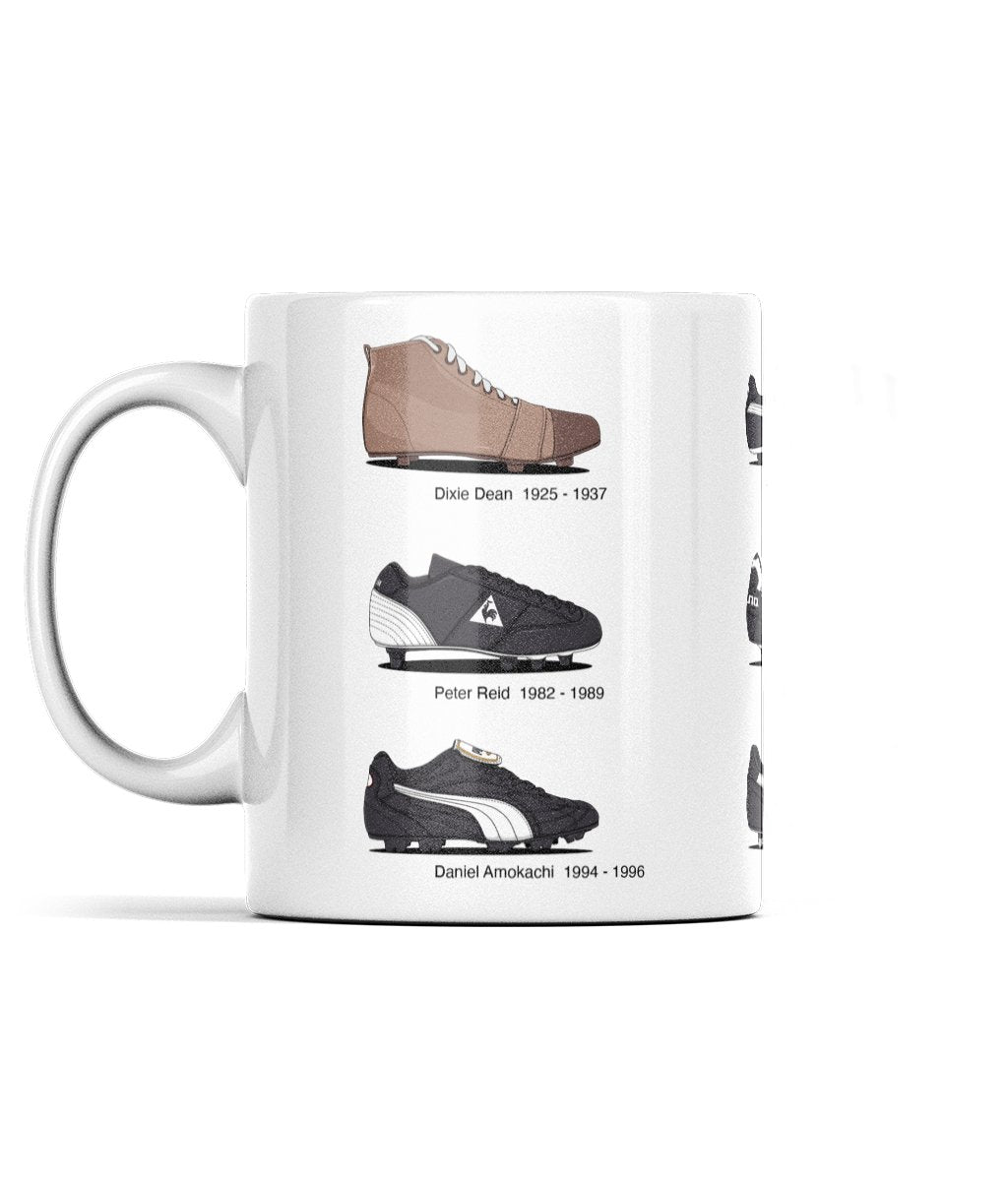 Blue Boots - Everton Legends Mug - Forever Everton