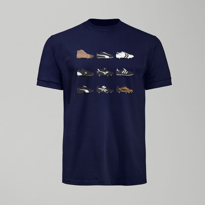 Blue Boots - Everton Legends Tshirt - Forever Everton