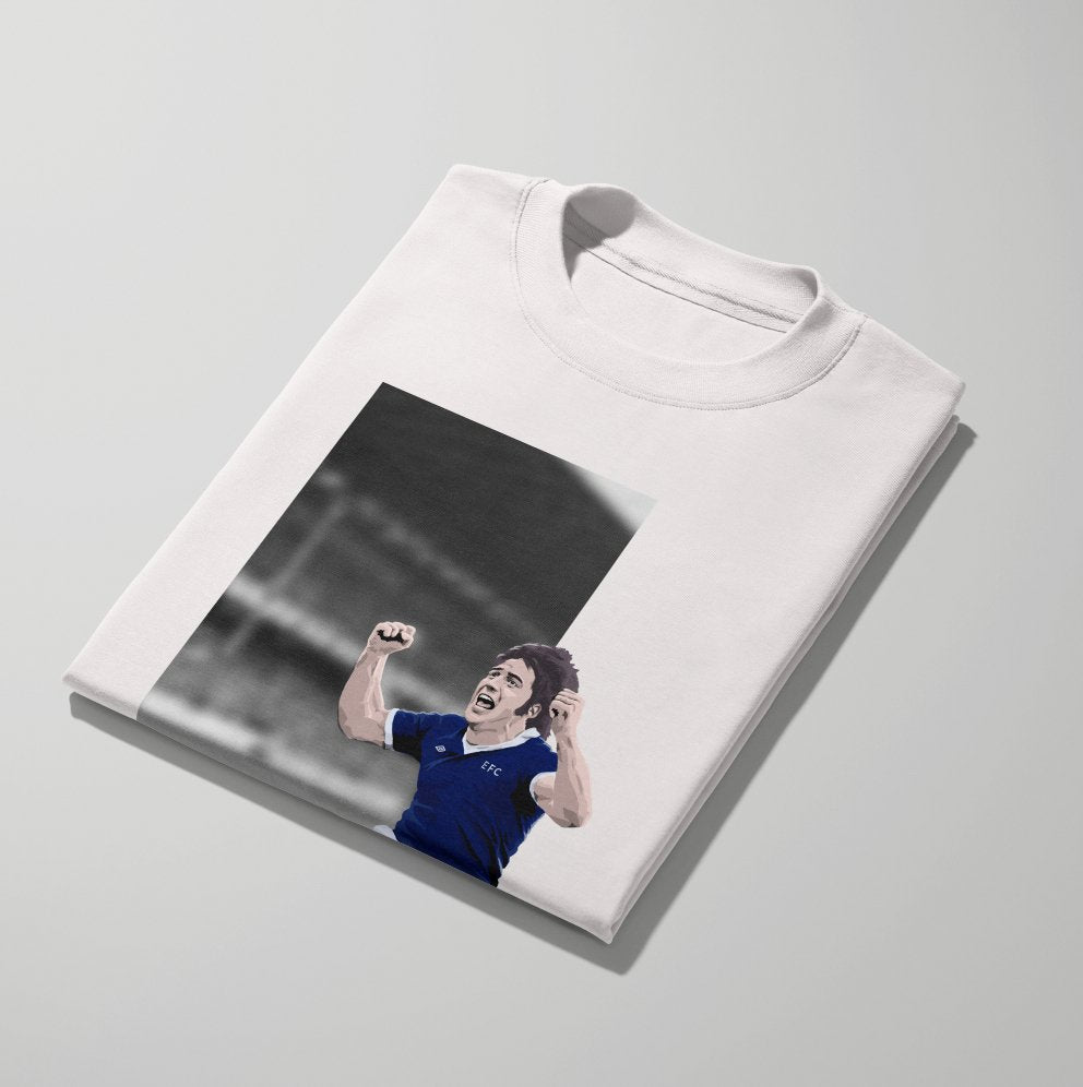 Bob Latchford - 30 Goals - Tshirt - Forever Everton