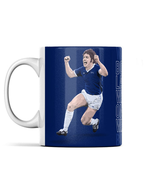 Bob Latchford Walks on Water Everton Mug - Forever Everton