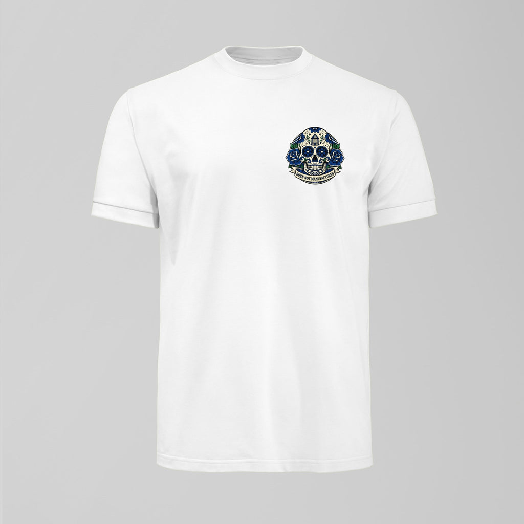 Born Not Manufactured T-Shirt - Forever Everton