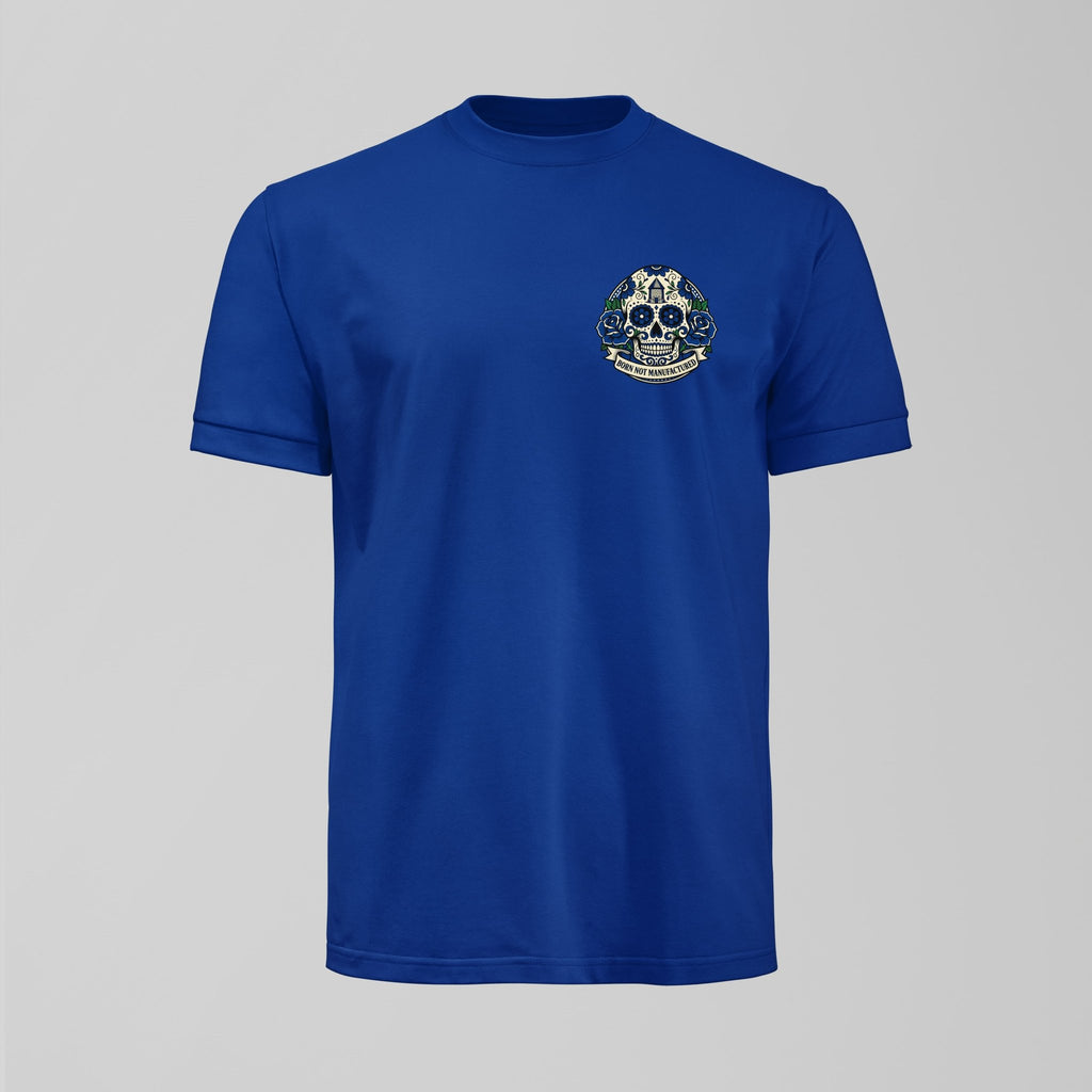 Born Not Manufactured T-Shirt - Forever Everton