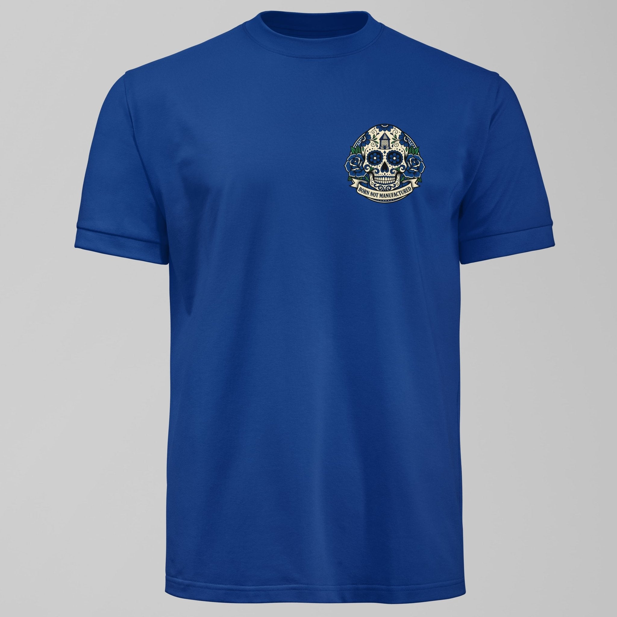 Born Not Manufactured T-Shirt - Forever Everton