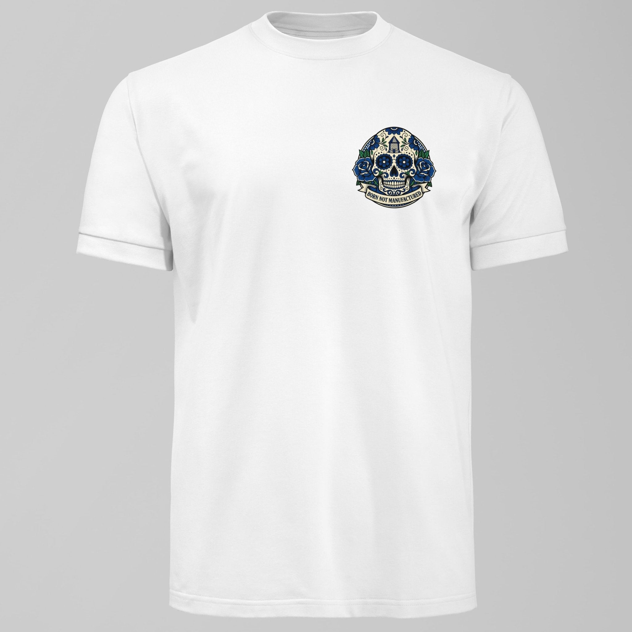 Born Not Manufactured T-Shirt - Forever Everton