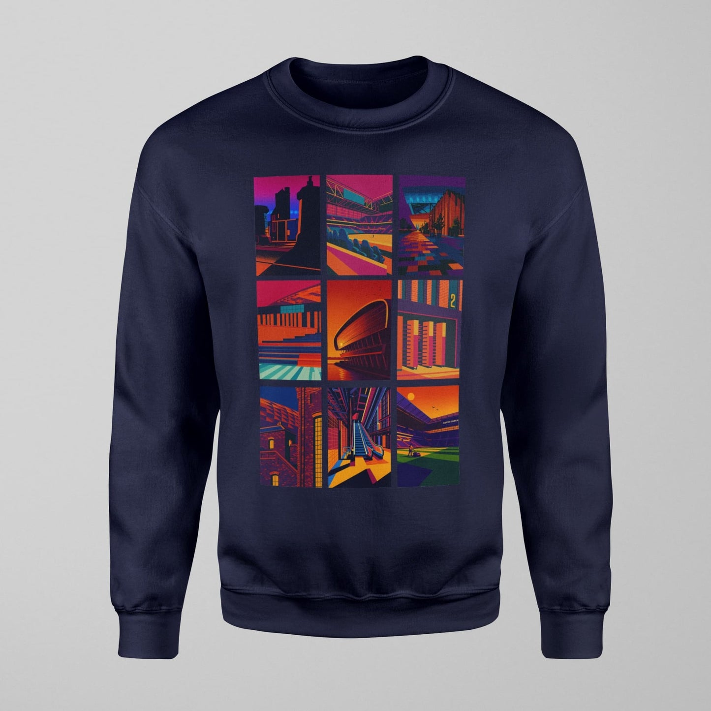 Bramley Moore Abstract Design Jumper - Forever Everton