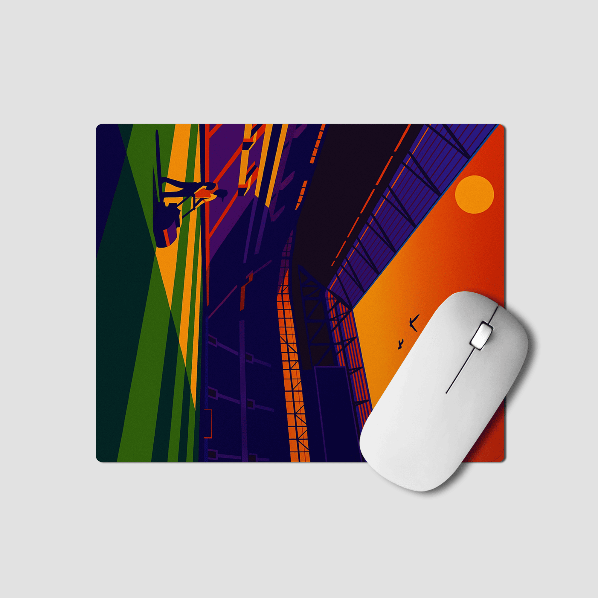 Bramley Moore Abstract Ready for Kick - Off Mouse Mat - Forever Everton