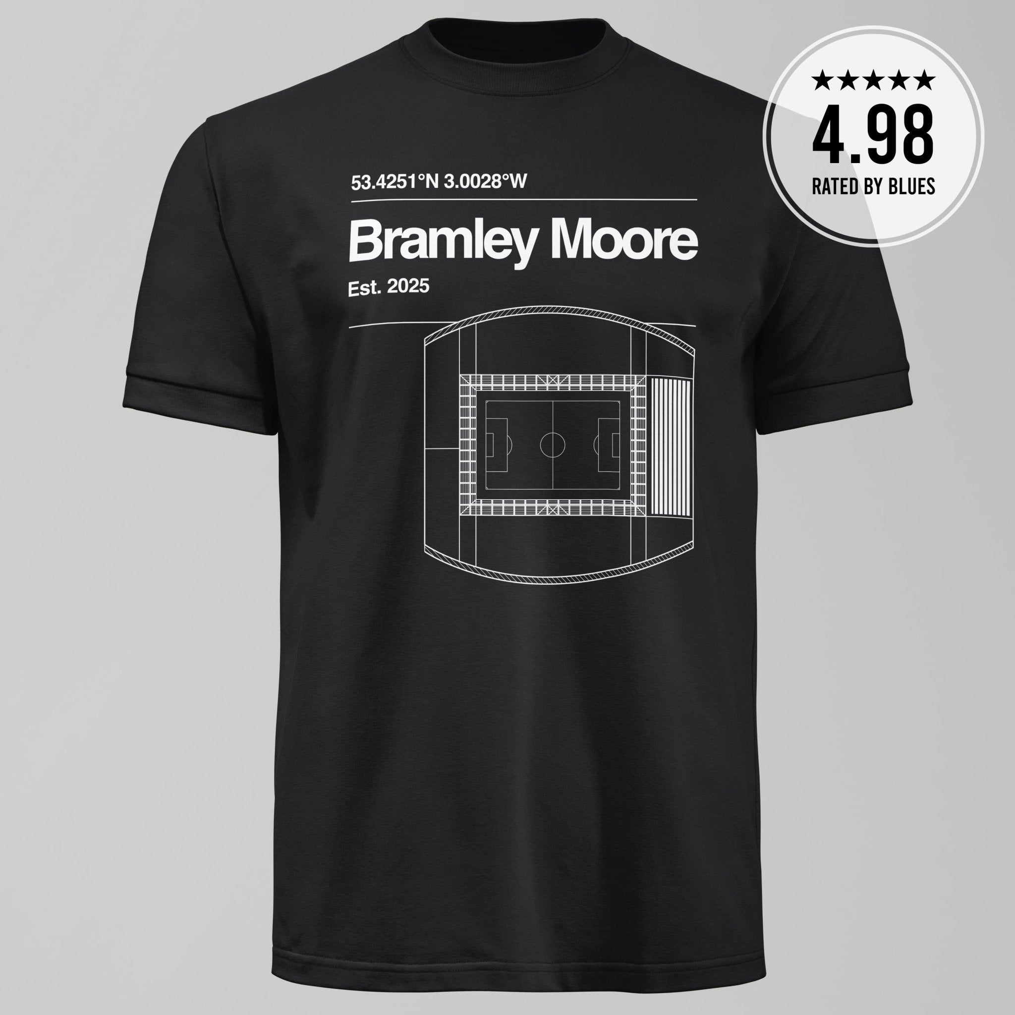 Bramley Moore Blueprint T-Shirt - Forever Everton