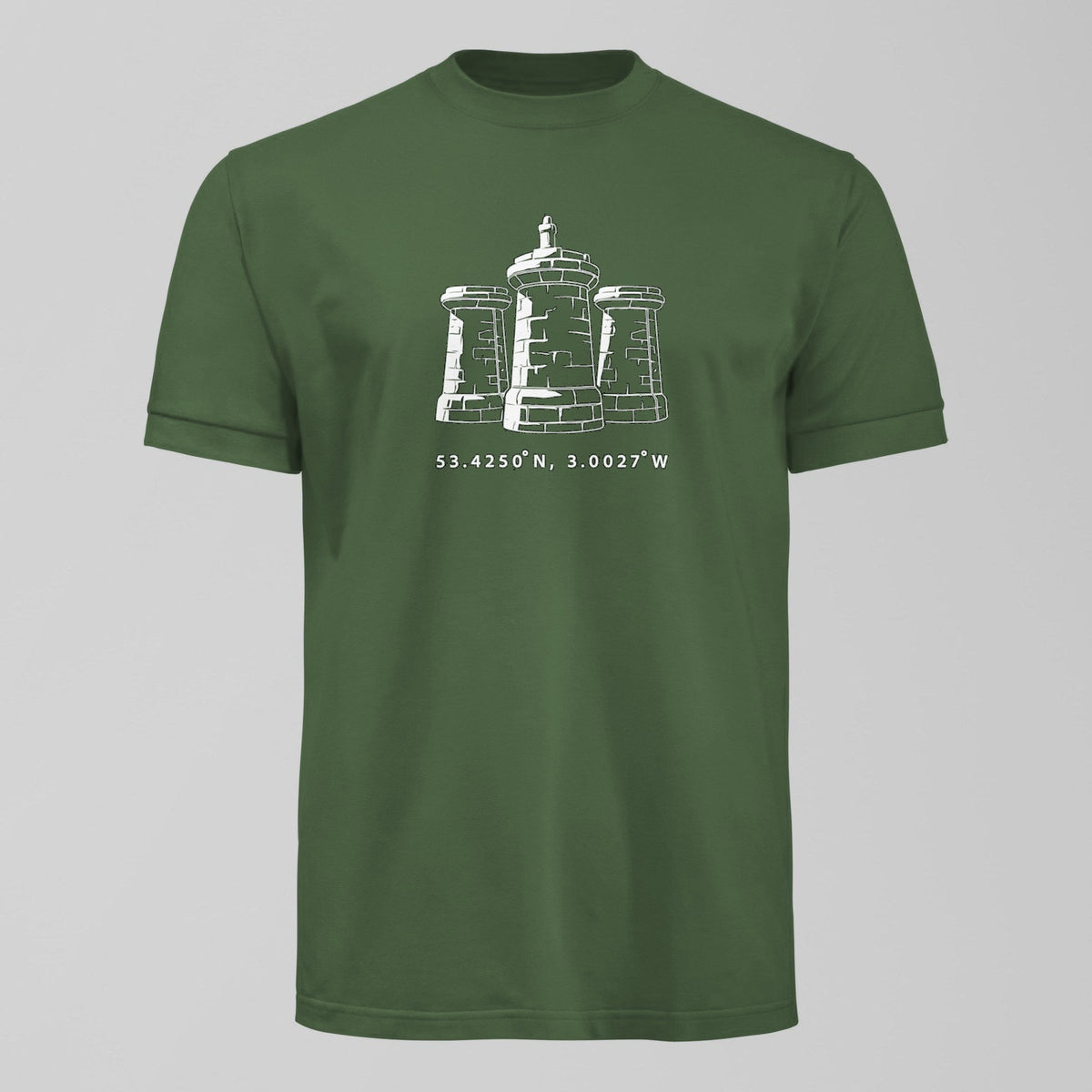 Bramley Moore Gates T-Shirt in Green by Forever Everton