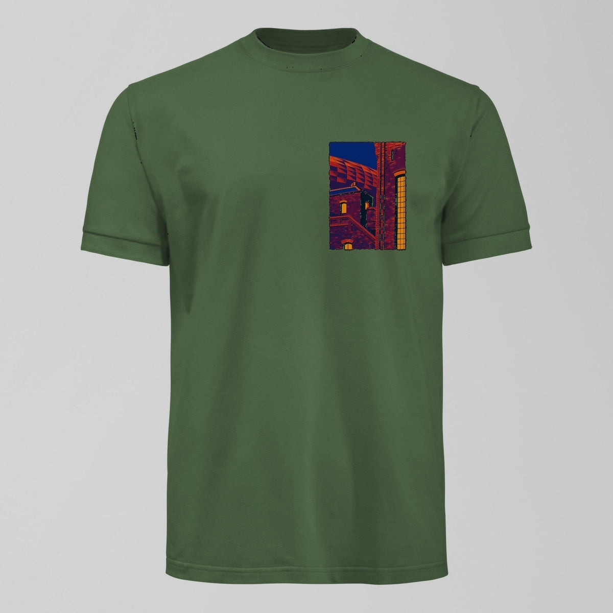 Bramley Moore Past x Future T-Shirt in Green by Forever Everton