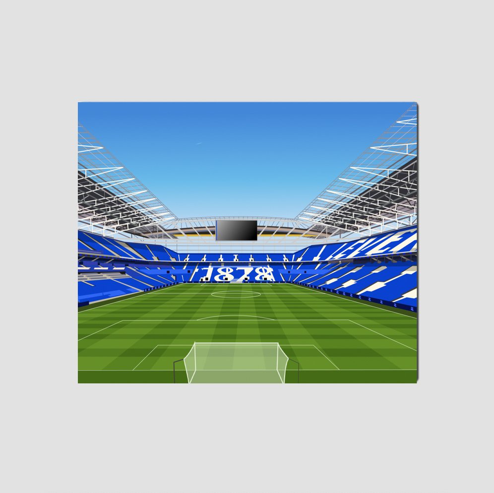 Bramley Moore - South Stand - Mouse Mat - Forever Everton