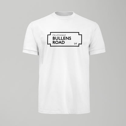 Bullens Road Street Sign - Everton Tshirt - Forever Everton